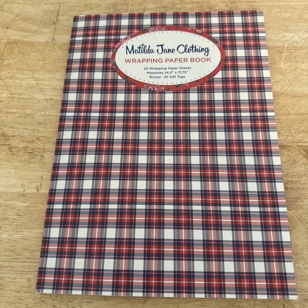 NEW Matilda Jane UNDER WRAPS Wrapping Paper 20 Sheets Plus Tags